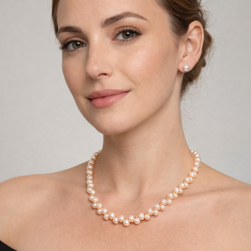Pearl Necklace Full Set