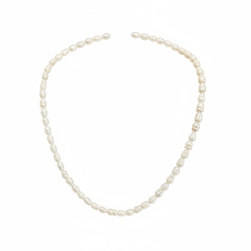 Pearl Necklace - Ringed