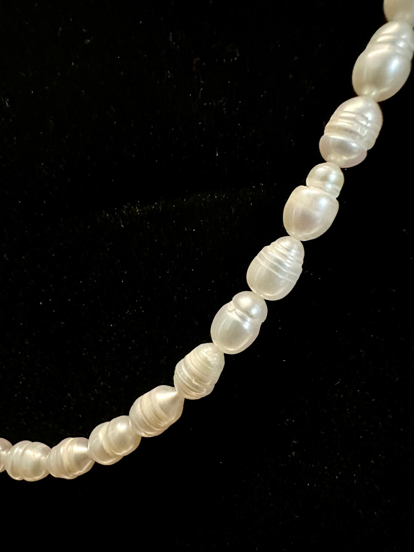 Pearl Necklace - Ringed